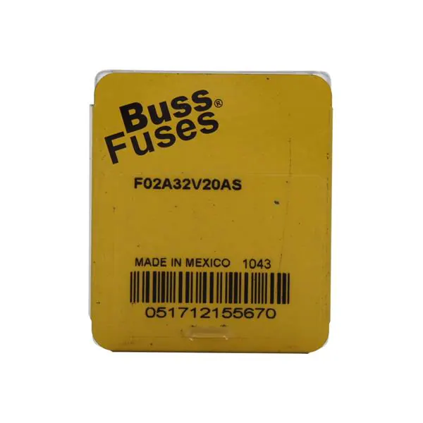 Bussmann / Eaton - BK/F02B-1-1/2AS - Specialty Fuses