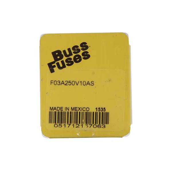 Bussmann / Eaton - BK/F03A-25A - Specialty Fuses