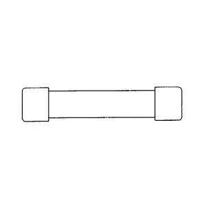 Bussmann / Eaton - BK8-GMC-4-R - Glass Fuse