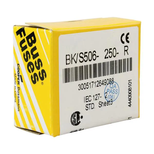 Bussmann / Eaton - BK/GBB-9-R - Ceramic Fuse