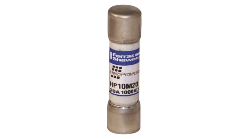 Mersen, 10A Glass Melamine Cartridge Fuse, 10 x 38mm
