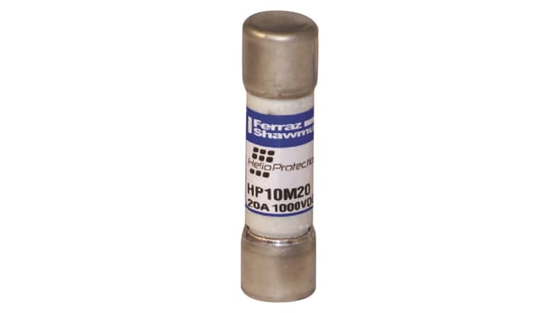 Mersen, 10A Glass Melamine Cartridge Fuse, 10 x 38mm