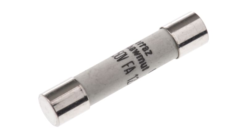 Mersen, 12.5A Ceramic Cartridge Fuse, 6.3 x 32mm, Speed FF