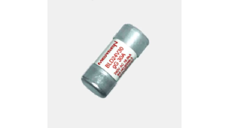 Mersen, 25A Ceramic Cartridge Fuse, 12.7 x 29mm, Speed gG