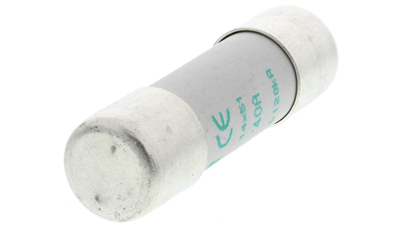 Mersen, 40A Ceramic Cartridge Fuse, 14 x 51mm