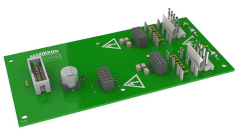 Semikron Board 1 SKYPER 32R, MOSFET 2, 15 A, 15.6V, SKYPER