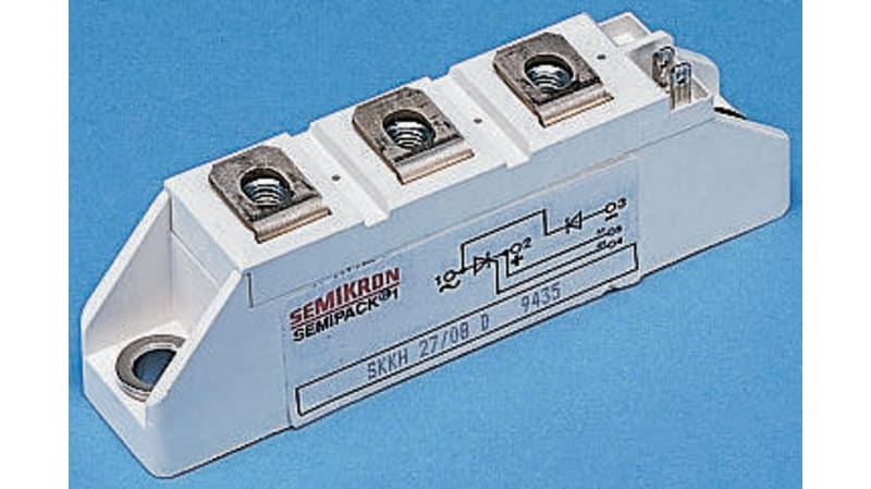 Semikron SKKT 72/12 E, Dual Thyristor Module 1200V, 70A 150mA